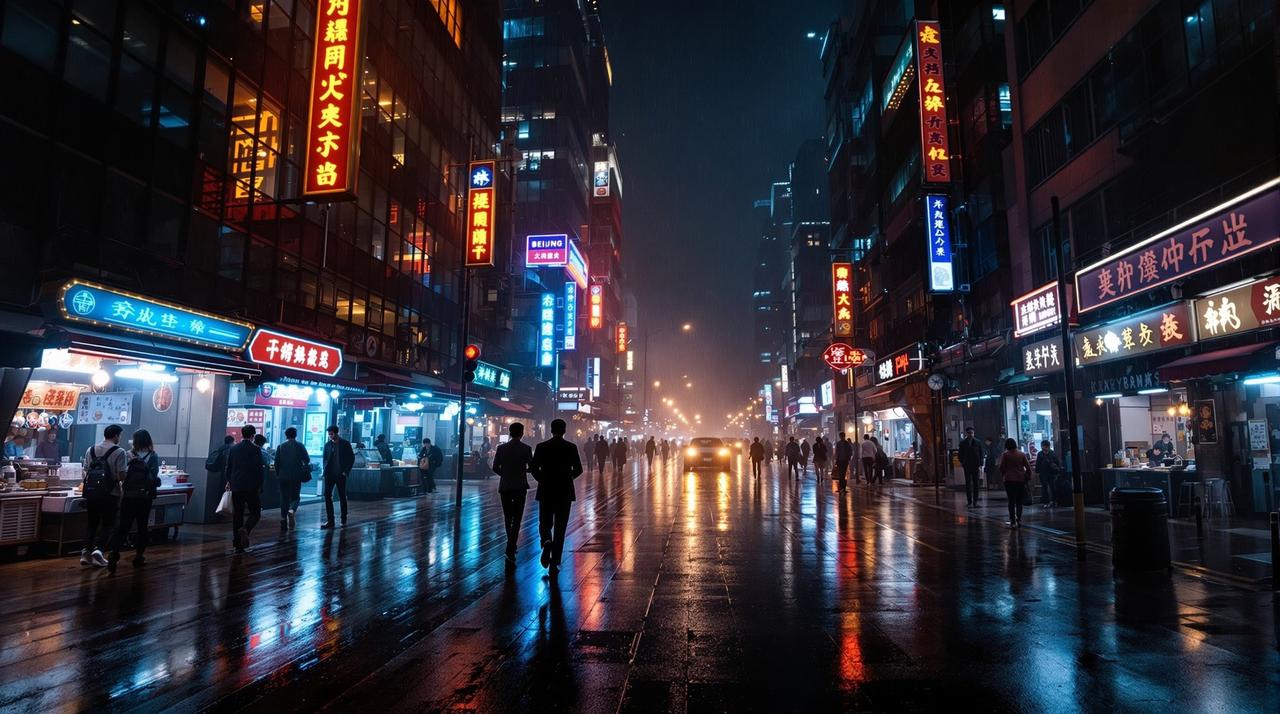 光根影院作品《都市之光》场景图