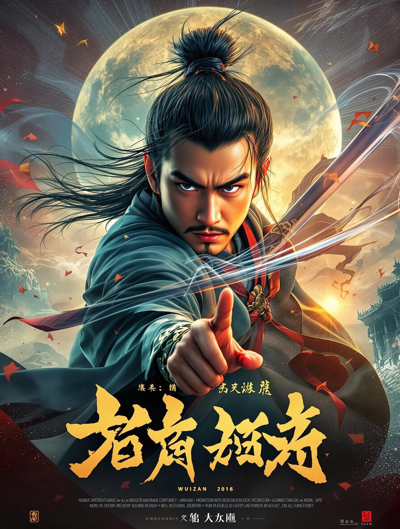 光根影院作品《笑闹江湖》海报
