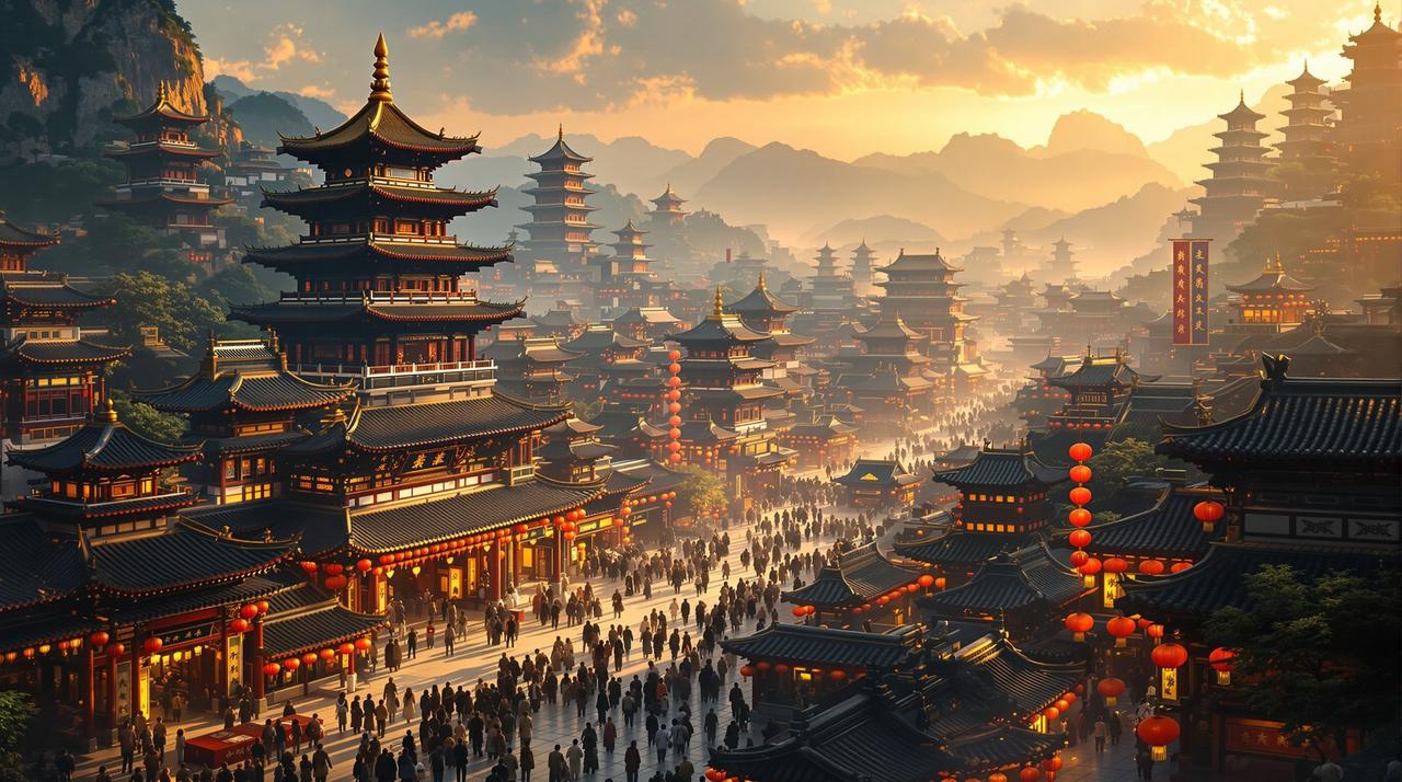 光根影院作品《长安十二时辰》场景图